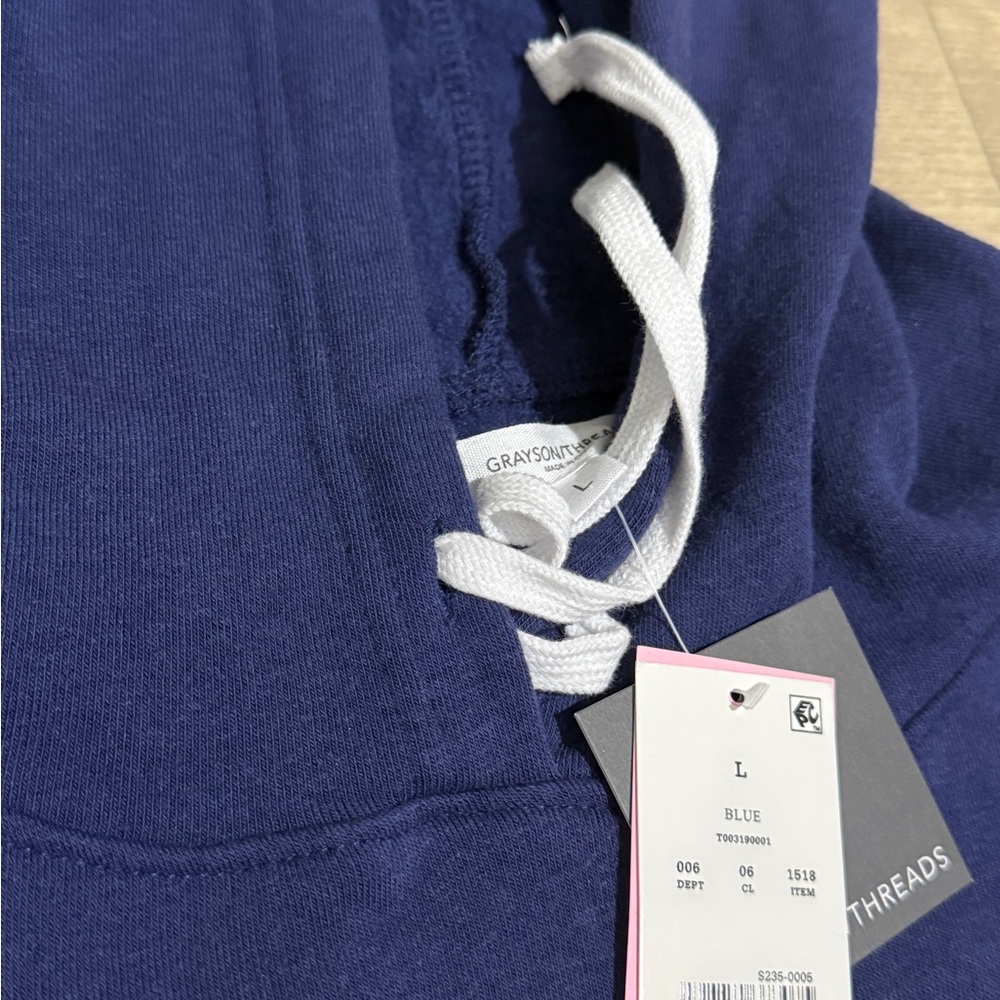 Grayson Threads Women's 78 Sweatshirt - Blue, Red Size L - Picture 5 of 9